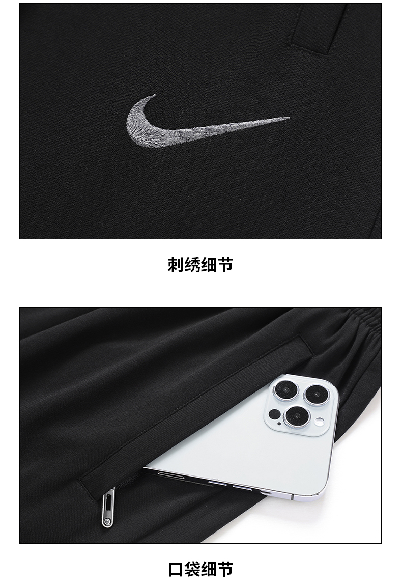 408-JAP Summer 2025 Model: Nike Romarin Cotton Shorts, Style No. 88906028040, Color: Black, Size: L - 6XL - Image 6