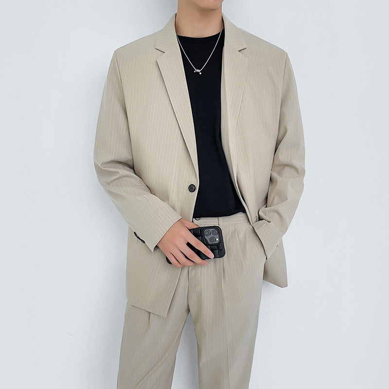 Men's XL Size Casual Sweat Pants Printed Polyester Woven with Single Breasted Button Closure Zipper Fly Wholesale Printed Suit - Image 2