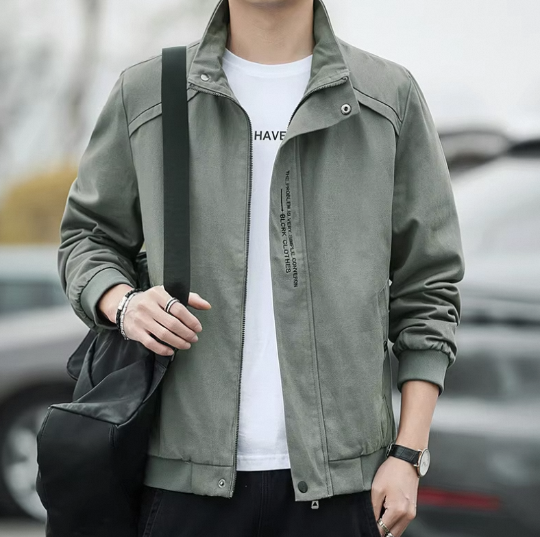 Hot Selling Wholesale Fashion Men's Jackets Spring and Autumn Casual Jackets New Work Clothes Trendy Men's Jackets - Image 3