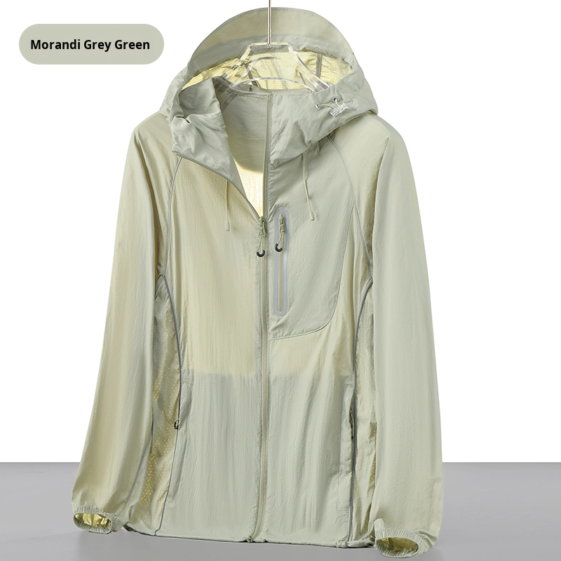 Quick-Drying Summer Outdoor Cycling Clothing Two-Open Ice Silk Protective Skin Clothing for Men Women Sun Protection Clothing - Image 3