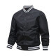 Customizable Men's Slim Fit Bomber Jacket Zipper Stand Embroidery Pocket-Windproof Breathable Canvas-for Spring Autumn Winter - Image 6