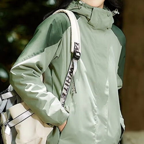 Free Shipping on Trendy Unisex Three-in-One Detachable Winter Jacket Windproof Waterproof Outdoor Clothing Men Women Long Design