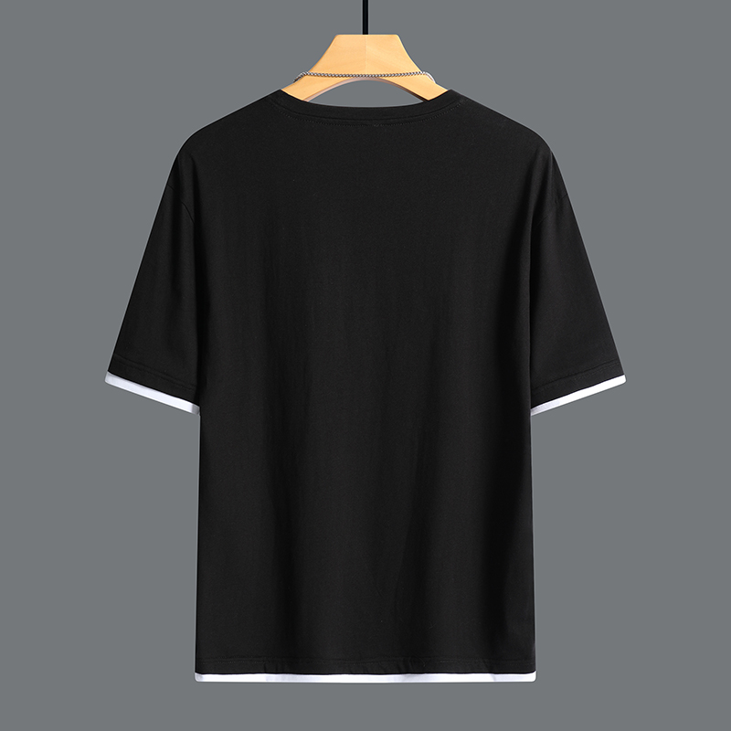 Women's & Men's Cotton T-Shirts Custom Graphic Boxy Short Sleeve Design Heavyweight 3D Patterned T-Shirt - Image 4