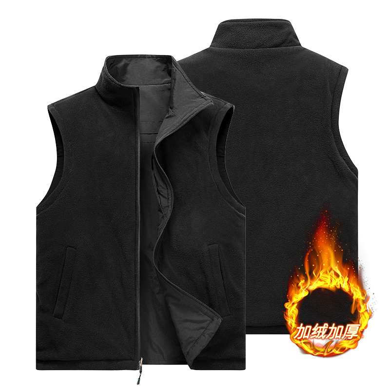 Luxury Men's Tactical Pants Casual Canvas Autumn Reflective Harness Zipper Closure Men's Waistcoats for Hunting Work Femme Veste - Image 2