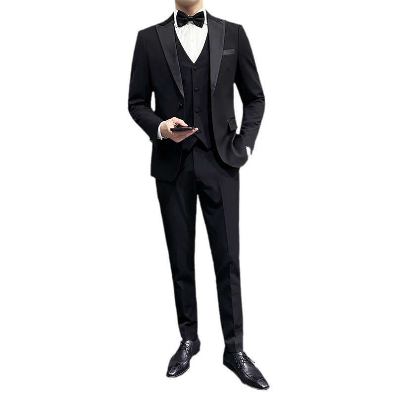 High Quality Men's XL Cotton Sweat Suits with Zipper Fly Lapel Pins & Single Breasted Closures for Wedding & Business - Image 5