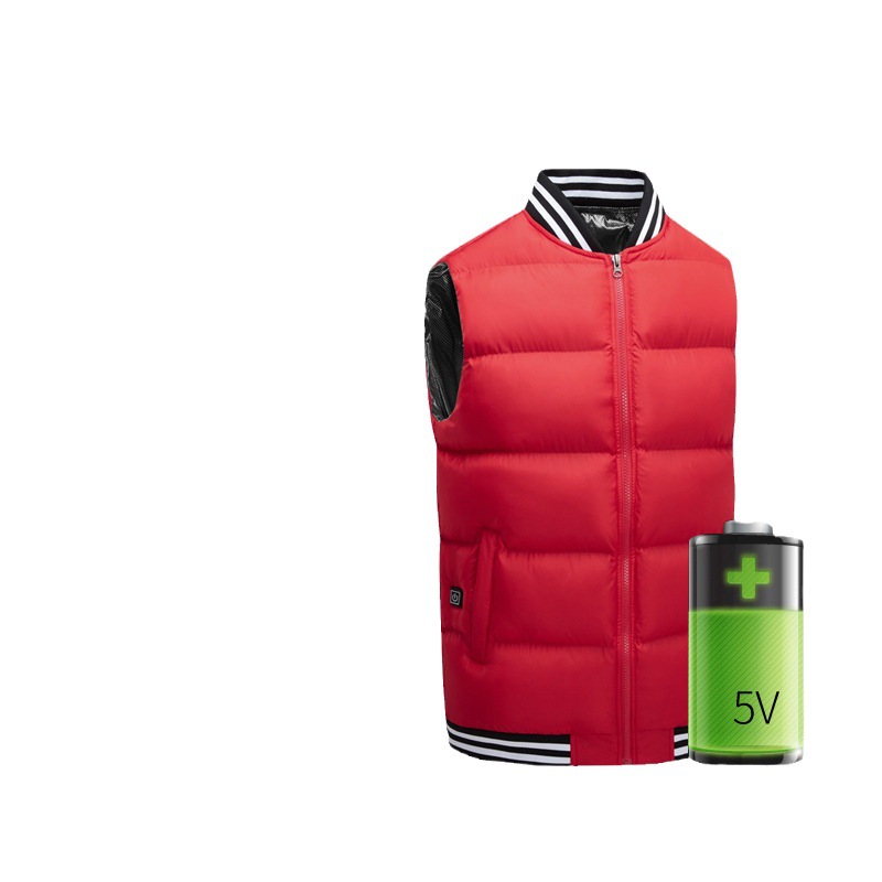 Heated Vest Men Women Rechargeable Intelligent Temperature Control Full Body Warmth Casual Zipper Clothing Outer Wear - Image 5