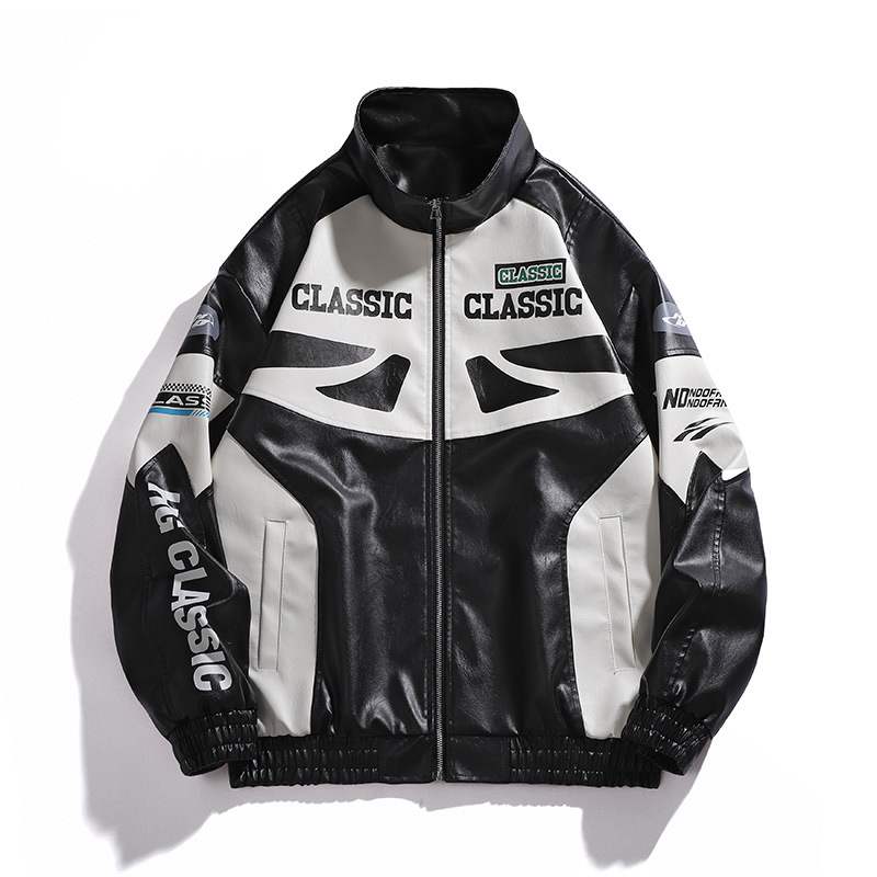 Men's High Quality Casual PU Leather Winter Coat with Heated Wool Long Motorcycle Jacket Zipper Closure OEM Service Available - Image 6