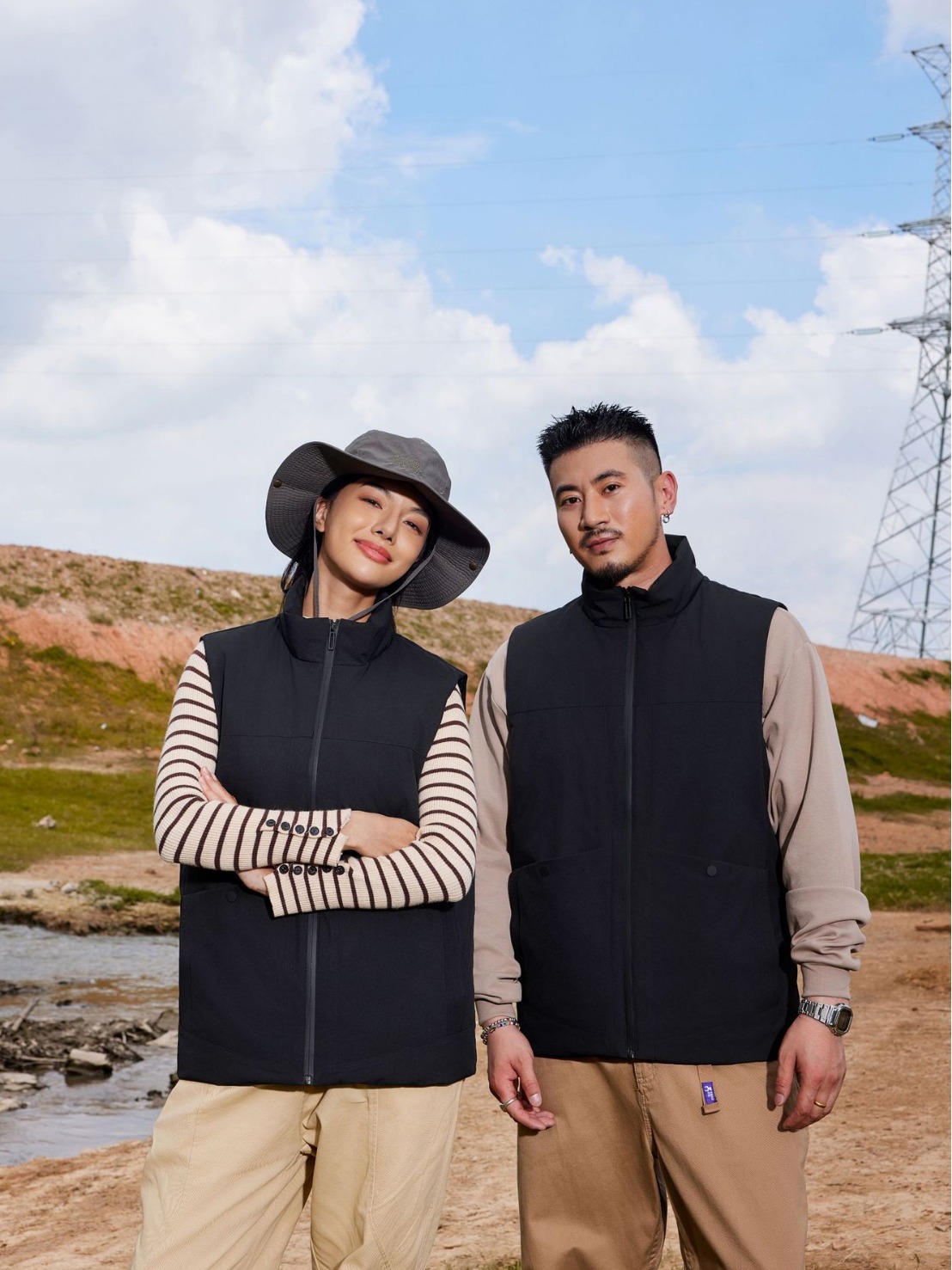 Customizable Men Women's High Quality Graphene Warm Collar Jacket Autumn Winter Windproof Waterproof Outdoor Vest Logo Casual - Image 2