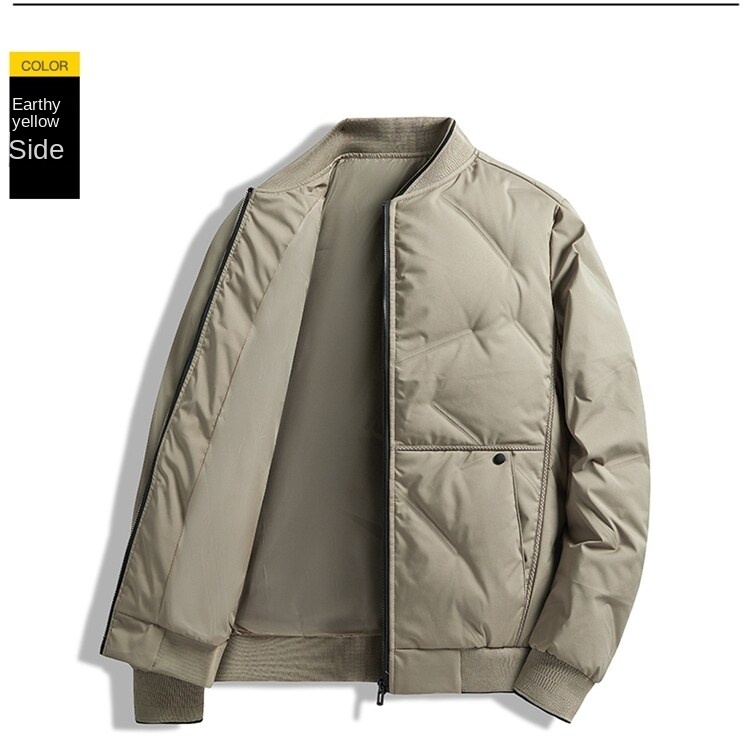 2024 New Autumn and Winter Long Down Jacket Nylon Waterproof Lining Fabric for Hunting with Down Proof Feature - Image 2