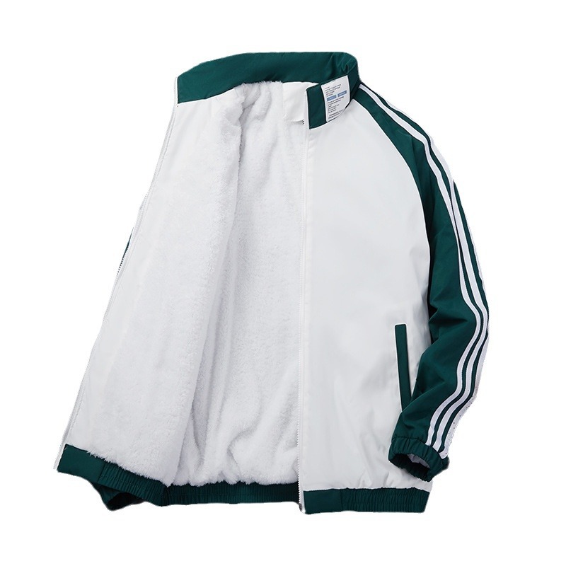 Autumn Winter Men's Trendy Thickened Cotton-Padded Coat Casual Heated Jacket with Pull Factory Direct Sales Air Shipping - Image 5