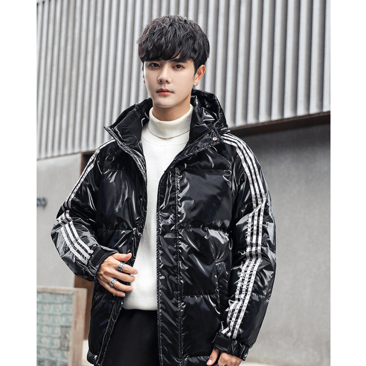 Avirex Men's Zip-Up Football Blazer Winter Season Stand Collar Jacket Rain Protection Ladies/Women's Version Available - Image 3