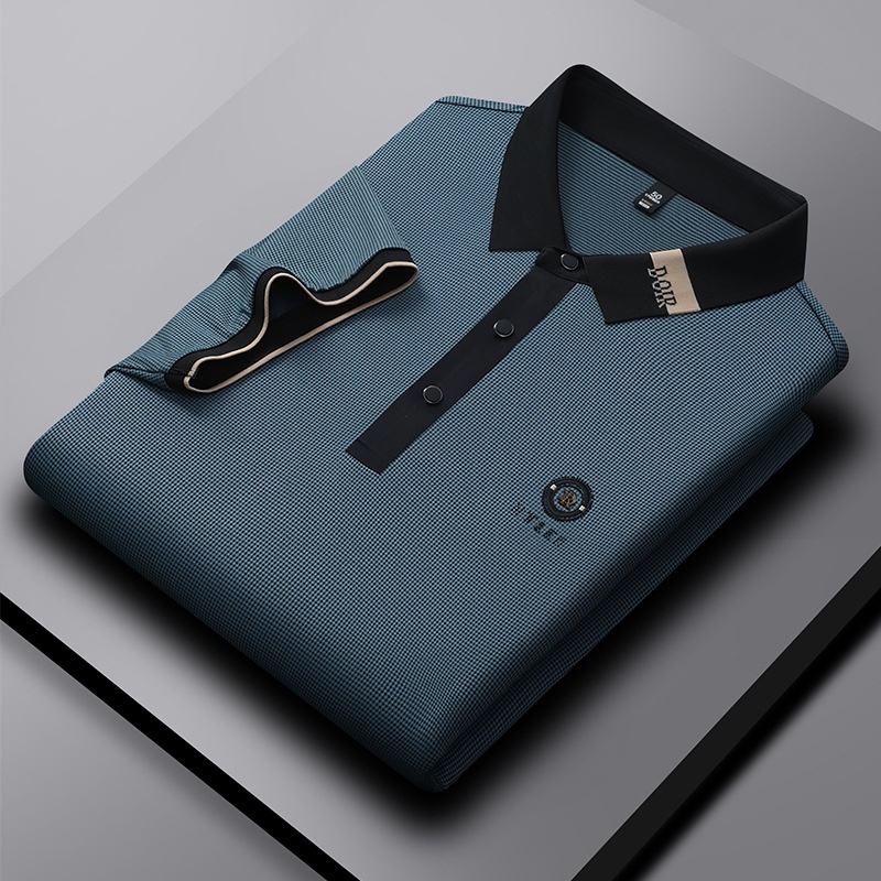 Custom Polo Shirts for Men Cotton Luxury Golf Plus Size T Shirts Summer Oversized Branded Wholesale - Image 3