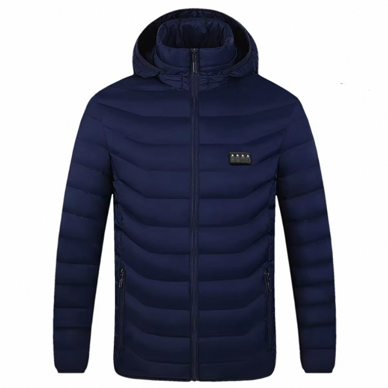 New Unisex 15 Zones Heated Jacket Winter Jacket Lightweight Thermal Detachable Hood Coat Heated Power Jacket Battery Not Include - Image 3