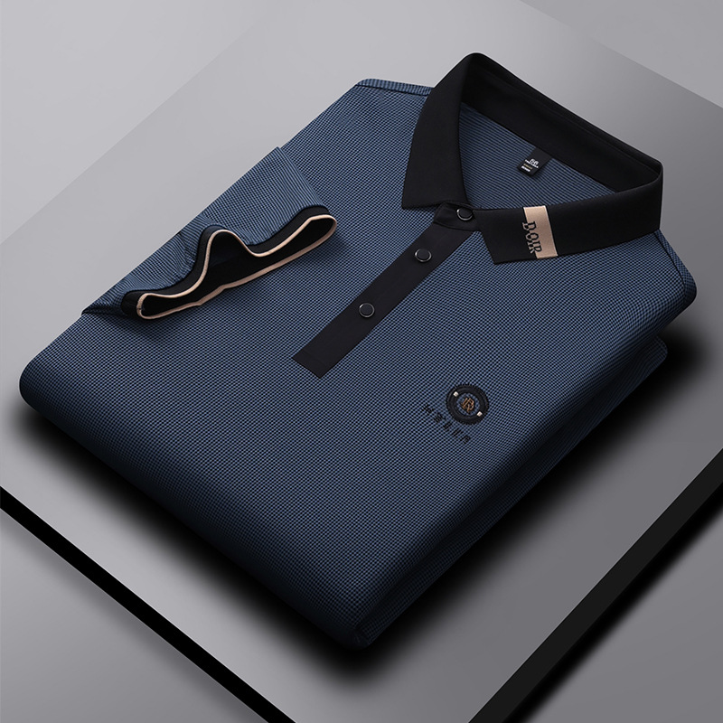 Custom Polo Shirts for Men Cotton Luxury Golf Plus Size T Shirts Summer Oversized Branded Wholesale - Image 2