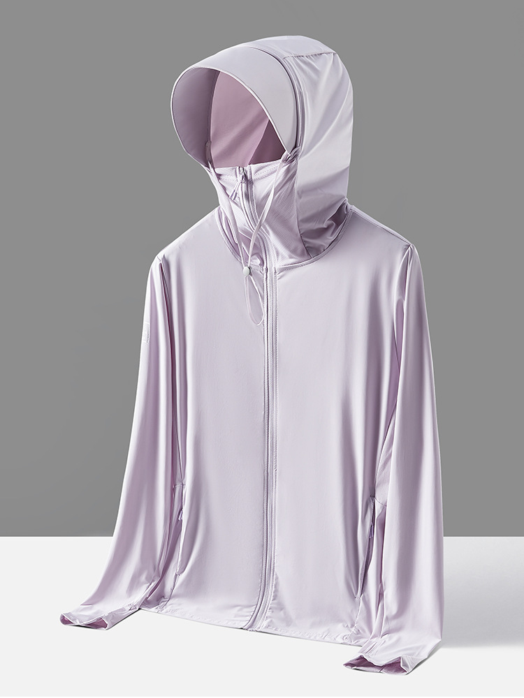 Unisex Outdoor Ultraviolet Protection Rash Guard with Detachable Large Hat Brim Thin Breathable Fishing Clothing for Adults - Image 6