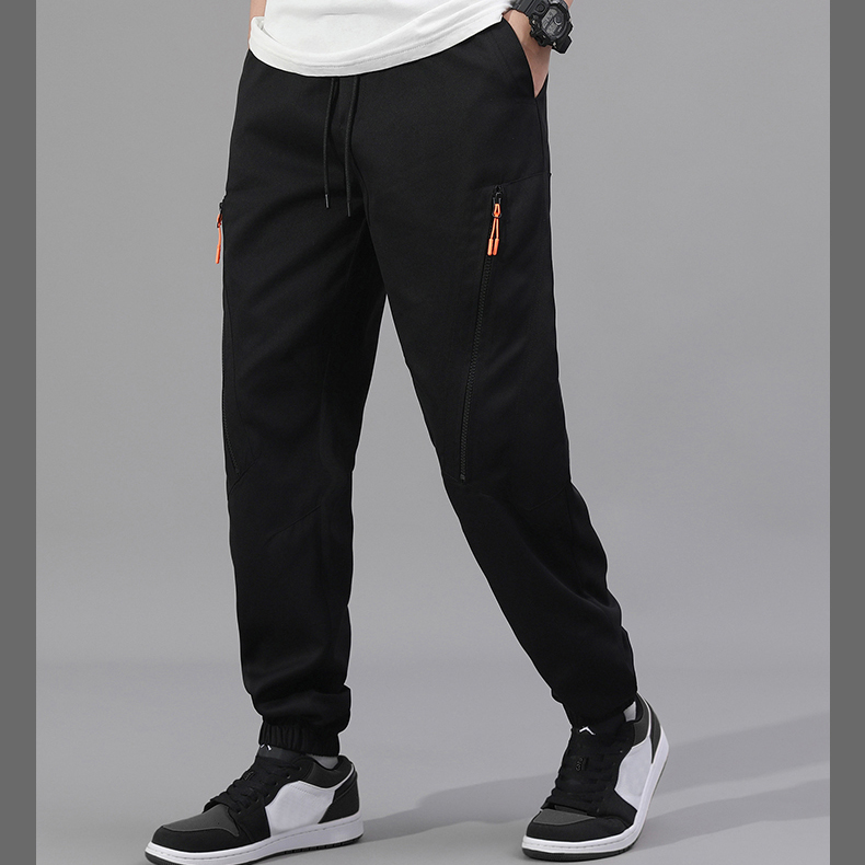 New Spring Summer Men's Cargo Pants Multi-Pocket Breathable Windproof Cordura Trendy Outdoor Casual Pants Mid Waist Print Logo - Image 2