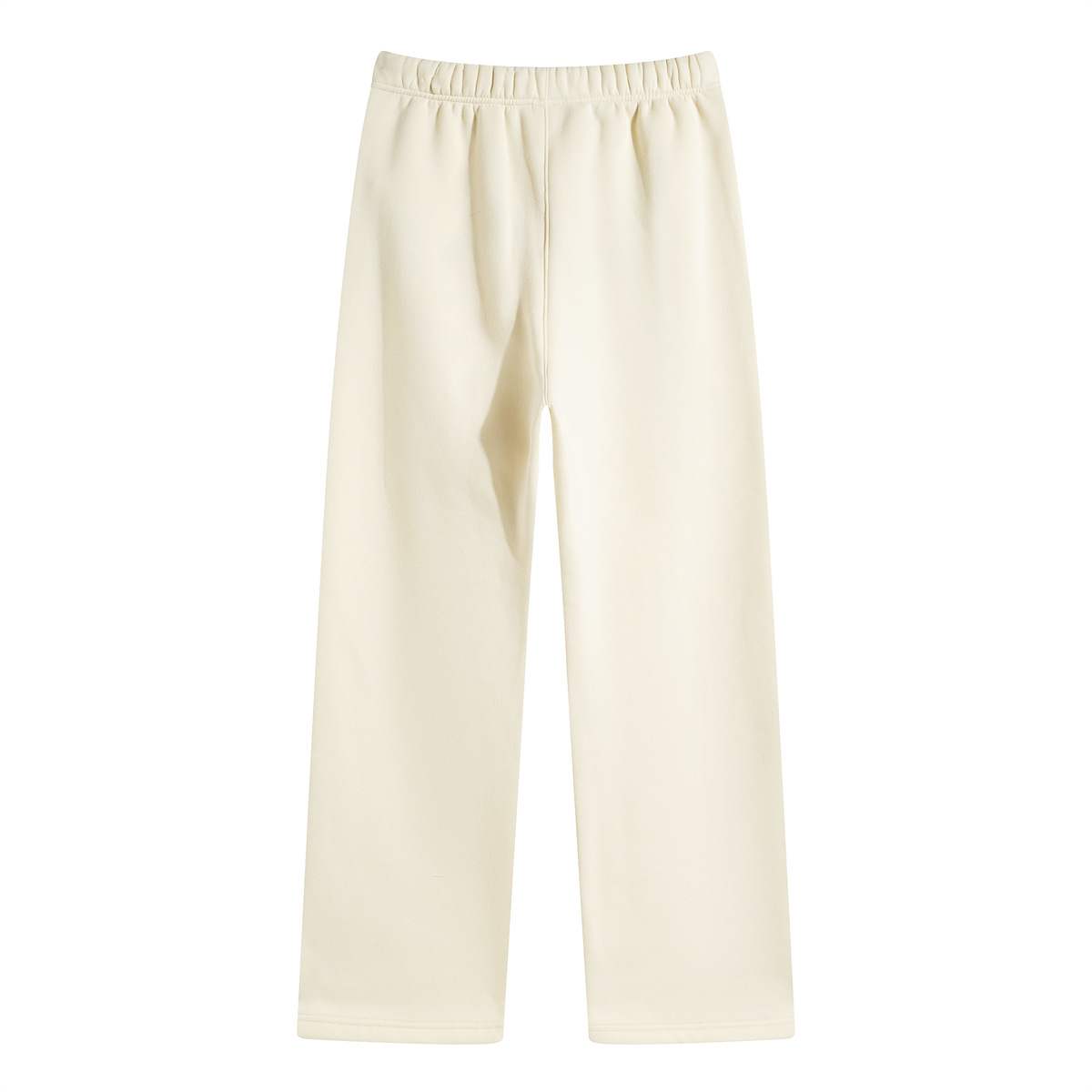 Loose-Fit Casual Sweatpants and Hoodie Set Mid-Waist Elastic Closure Flat Front WORSTED Fabric - Image 5