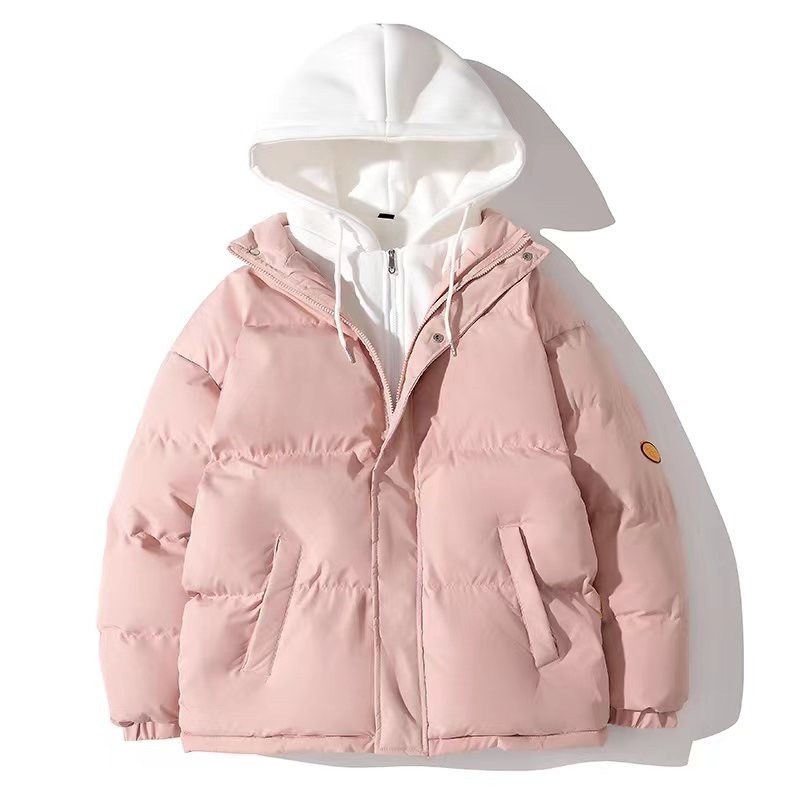 New Arrival Men's Winter Thickened Hooded Overalls Coat Cotton-Padded Quilted Jacket Stand Heated Wholesale Foreign Trade - Image 3