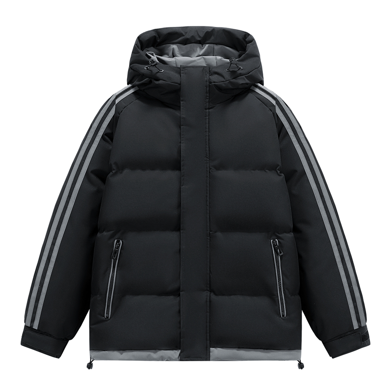 San Francisco 49ers Hooded Jacket Men Red Duck Canvas Work Coat Zipper Closure Casual Style Cotton Filling Sport Blazer Inspired - Image 5