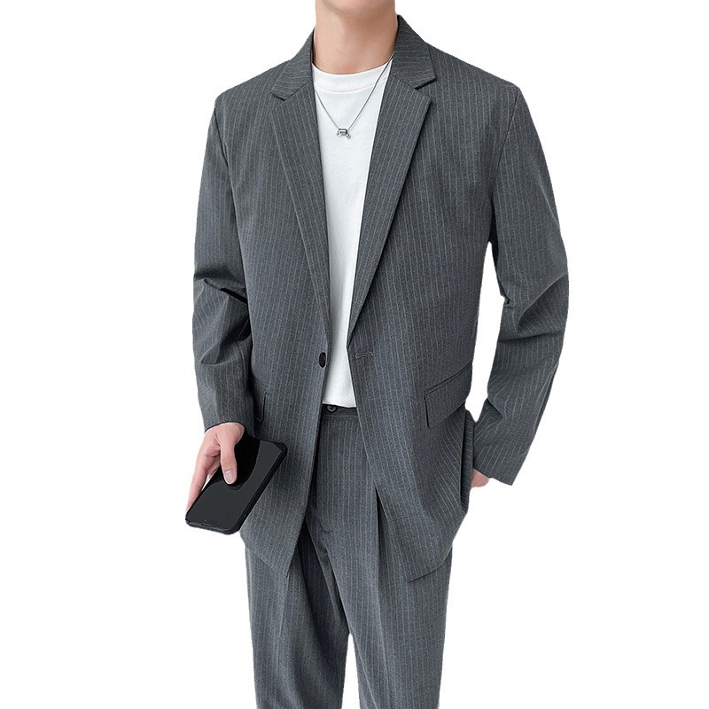 Men's XL Size Casual Sweat Pants Printed Polyester Woven with Single Breasted Button Closure Zipper Fly Wholesale Printed Suit - Image 5