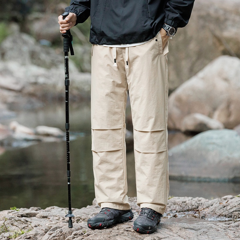 Best Selling Men's Winter Jogger Pants New Arrival Straight-Leg Workwear Three-Proof Oil-Anti Fouling Casual Functional Fabric - Image 4