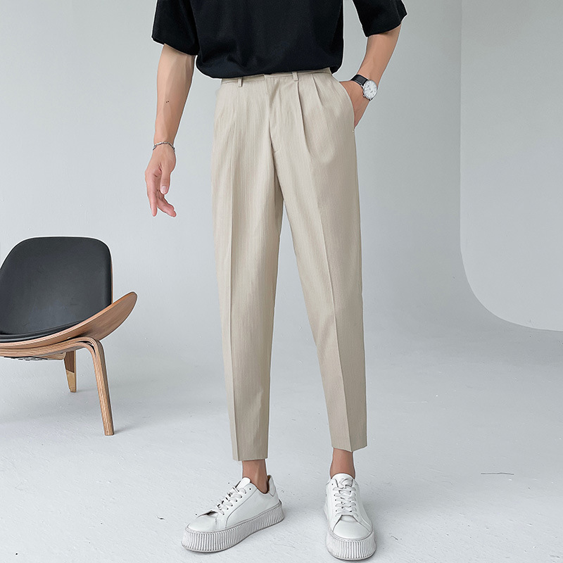 Men's XL Size Casual Sweat Pants Printed Polyester Woven with Single Breasted Button Closure Zipper Fly Wholesale Printed Suit - Image 3