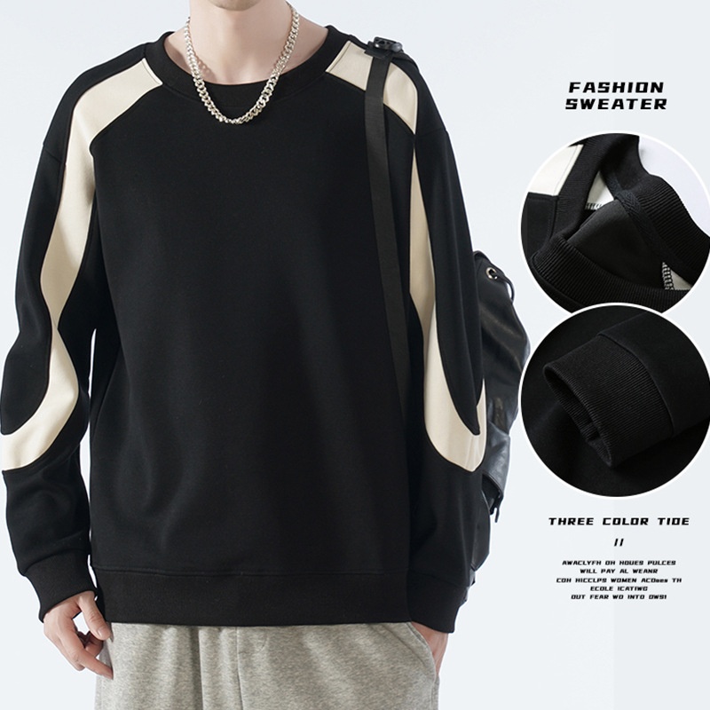 Autumplus Men's Japanese Style Long Sleeve Hoodie Fashionable Brand Sports Sweatshirt Cotton Knitting Hong Kong Solid Winter - Image 4