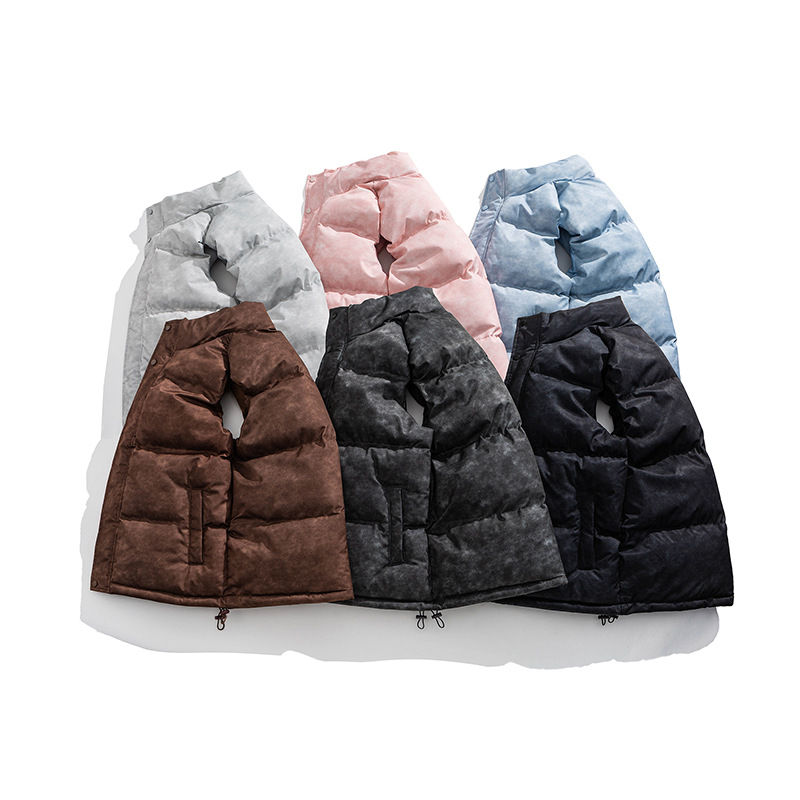 Autumn Winter Thickened Cotton Waistcoat for Men Women Casual down Filled Outer Wear Warm Heated Breathable Vests Waistcoats - Image 5