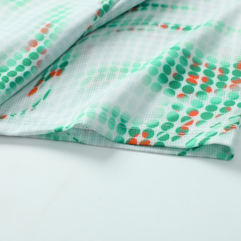 Men's Casual Summer Sports T-Shirt New Plus Size 100% Polyester Breathable Half Sleeve Loose Fit Solid Pattern Jersey - Image 5