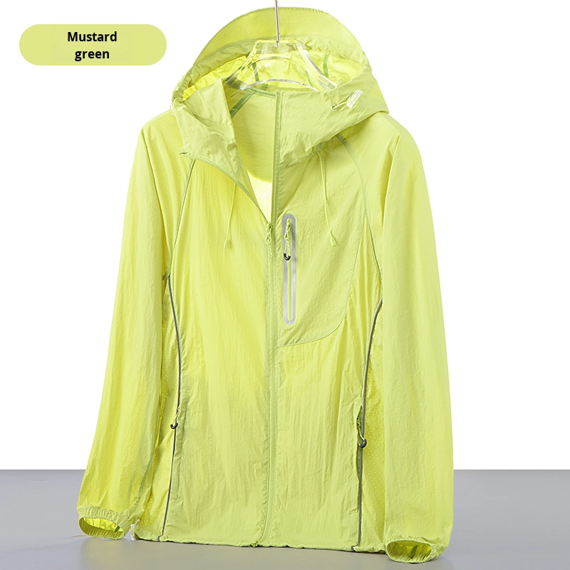 Quick-Drying Summer Outdoor Cycling Clothing Two-Open Ice Silk Protective Skin Clothing for Men Women Sun Protection Clothing - Image 2