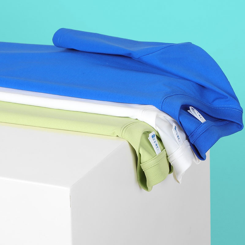 Customizable 180g Sustainable Compressed Knitted T-Shirt 260g Anti-Wrinkle Anti-Shrink Plain Dyed Silk Screen Printing Graphics - Image 4