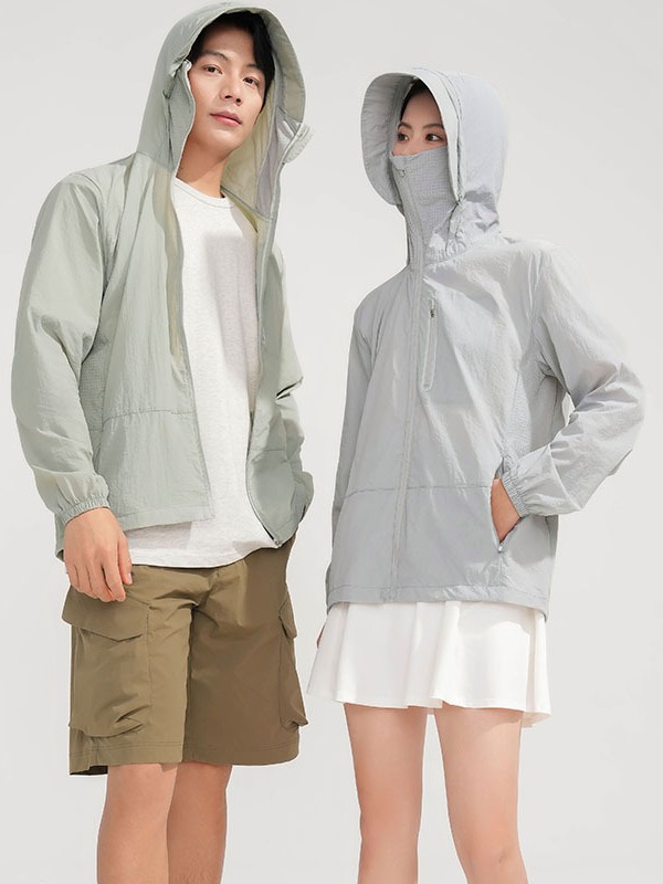 Unisex Lightweight UV-Resistant Sunscreen Coat Breathable Men's & Women's Outdoor Mountain Brand Cool Skin Rash Guard for Adults - Image 3