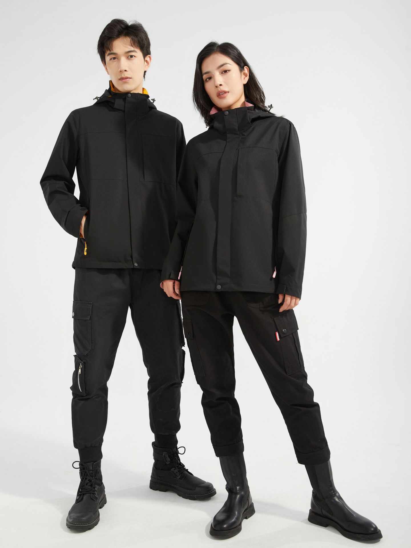 Unisex Spring Autumn Outdoor Single-Layer Jacket Men's Women's New Design Waterproof Breathable Zipper Travel Mountaineering - Image 5