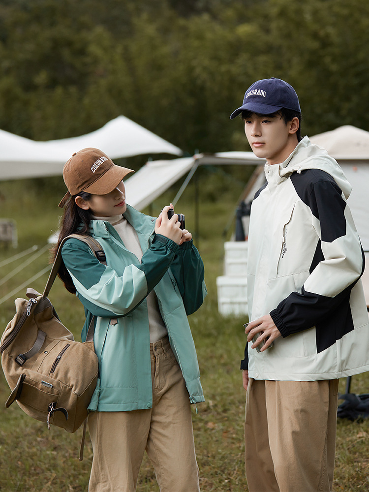 Brand Windproof Waterproof Outdoor Jacket Men Women Stylish Mountain Style Spring Autumn Winter Hiking Mountaineering Coat - Image 3