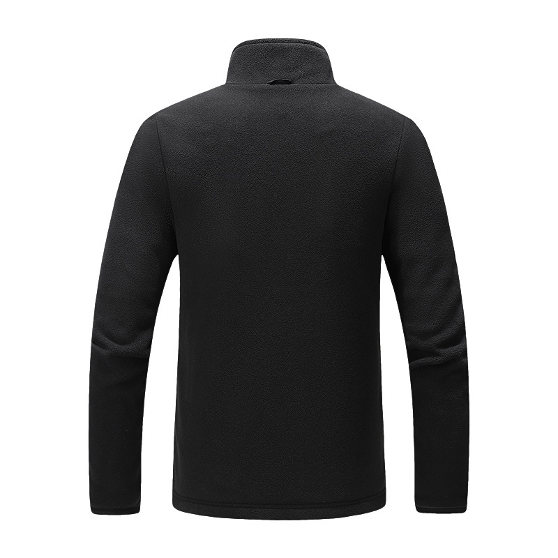 Unisex 15-Zone Heating Double-Sided Winter Jacket Solid Two-Piece Set with Detachable Inner Liner Long Zipper Handy Outdoor Gear - Image 4