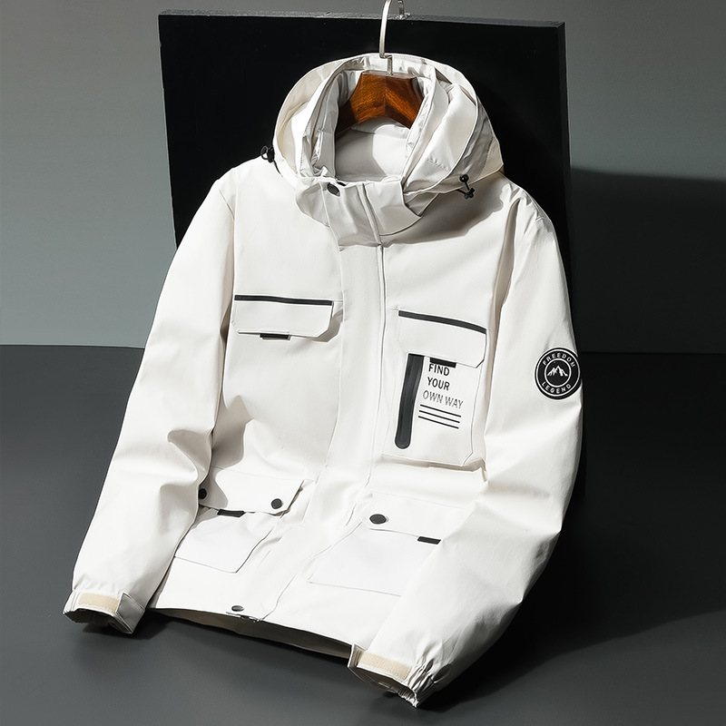 Men's Women's Three-in-One Outdoor Work Coat Jacket Autumn Winter Wool Stand Warm Liner Long Zipper Mountaineering Adults - Image 4