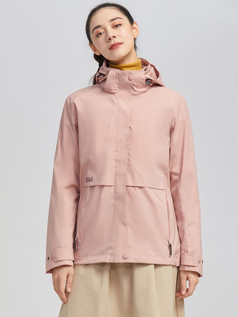 High Quality Unisex Three-in-One Winter Jacket Waterproof Cold-Proof Outdoor Travel Zipper Warm Couples Clothing Men Women - Image 4