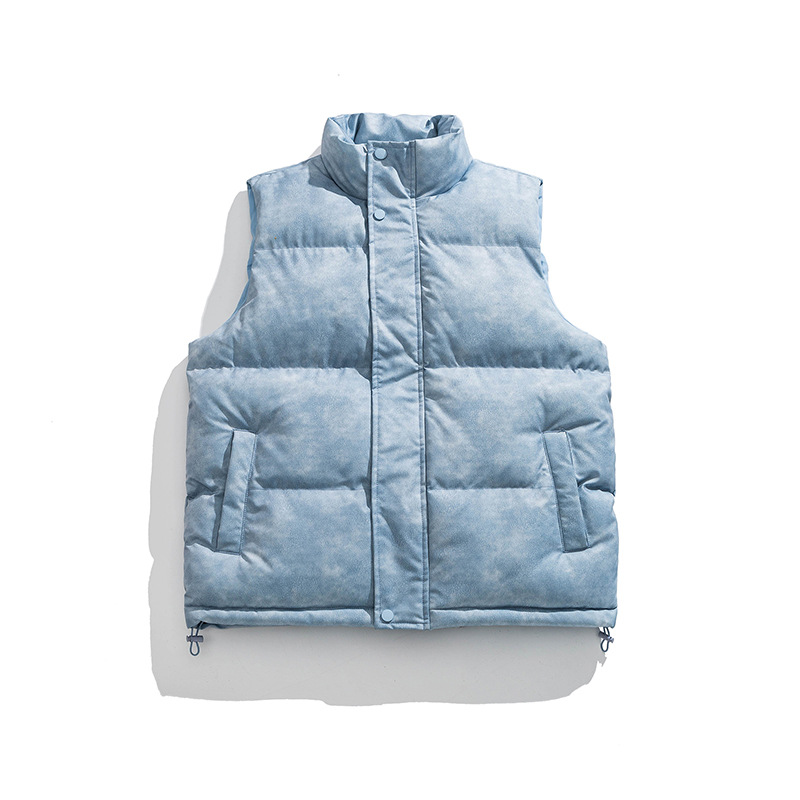 Autumn Winter Thickened Cotton Waistcoat for Men Women Casual down Filled Outer Wear Warm Heated Breathable Vests Waistcoats - Image 3