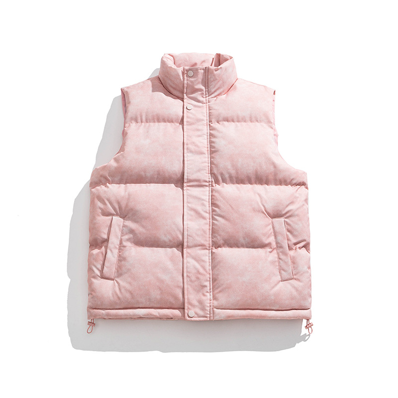 Autumn Winter Thickened Cotton Waistcoat for Men Women Casual down Filled Outer Wear Warm Heated Breathable Vests Waistcoats - Image 2