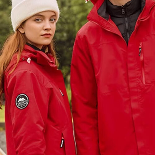 2024 Unisex Three-in-One Outdoor Assault Jacket Adults Men Women Autumn Winter Fleece-Lined Thickening Cotton Liner Two-Piece